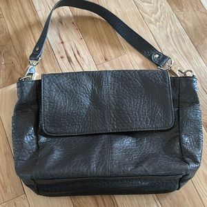 Grey textured Thirty One Jewell Purse